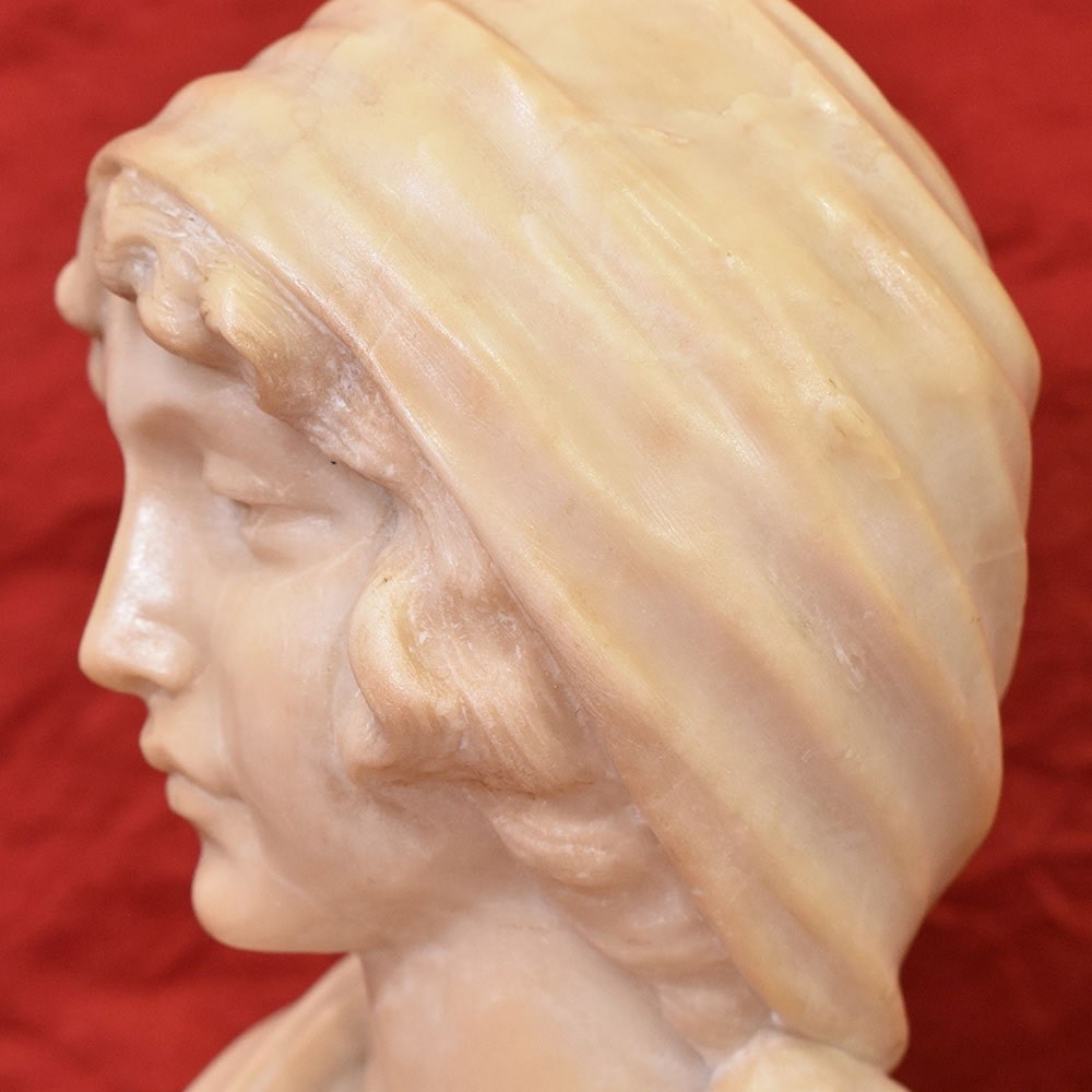 STAL83 1 antic sculpture marble statues bust of girl figurines19th.jpg